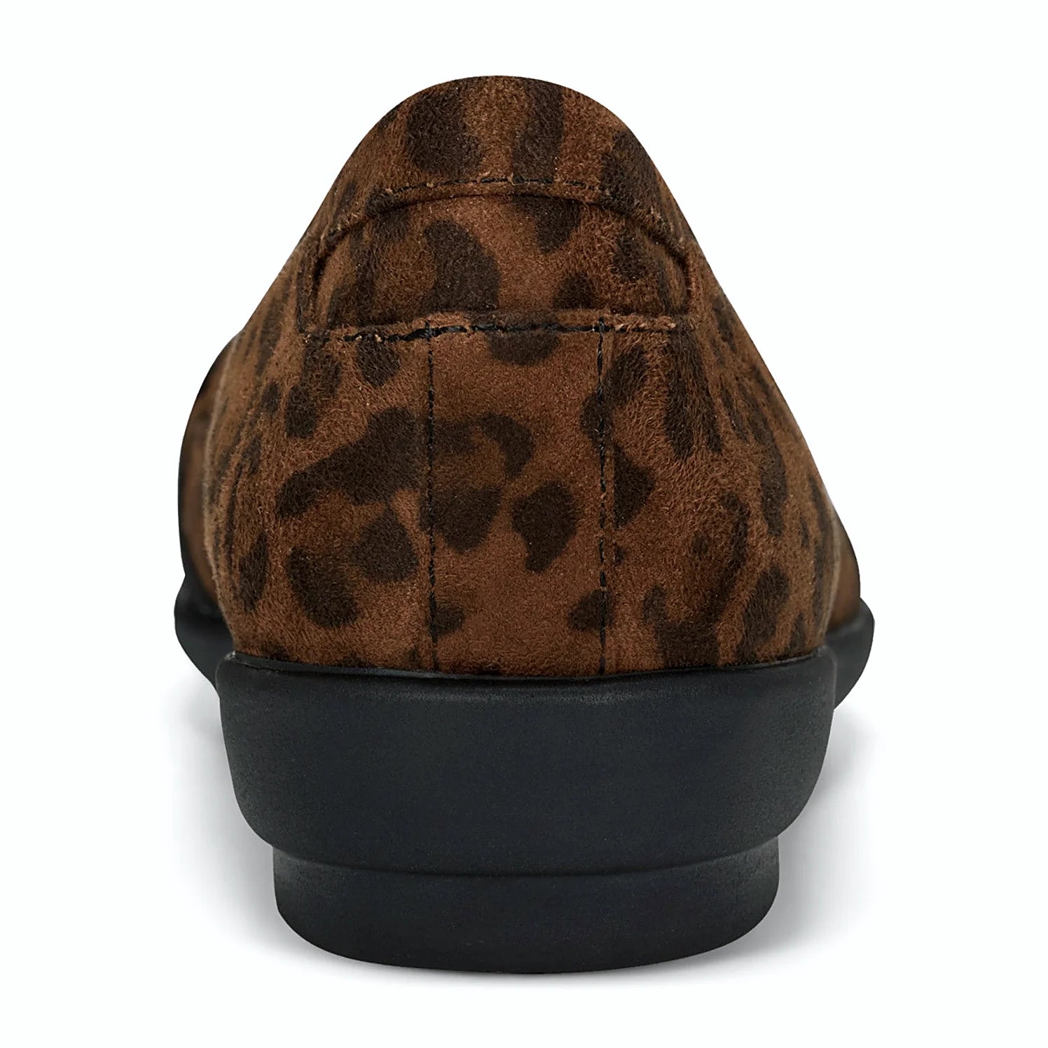 Low-profile slip-on flat shown from the side