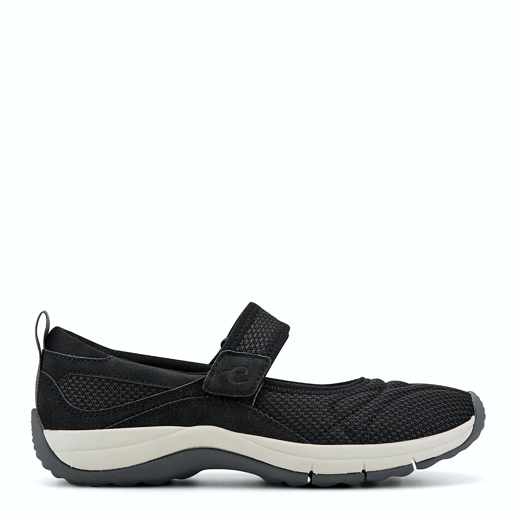 Textured knit Mary Jane with an instep strap