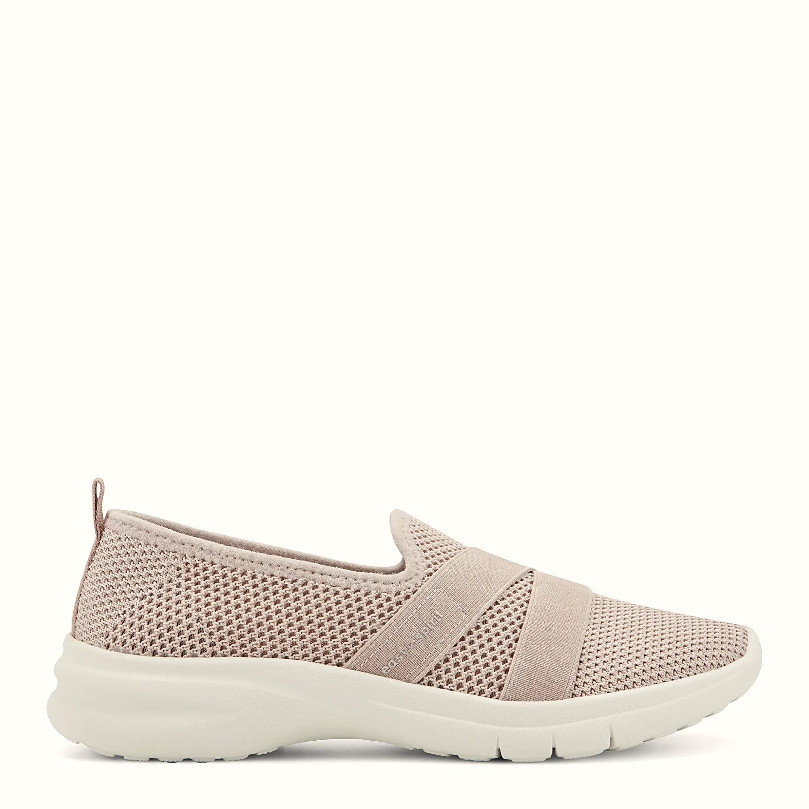 Textured knit slip-on walking shoe