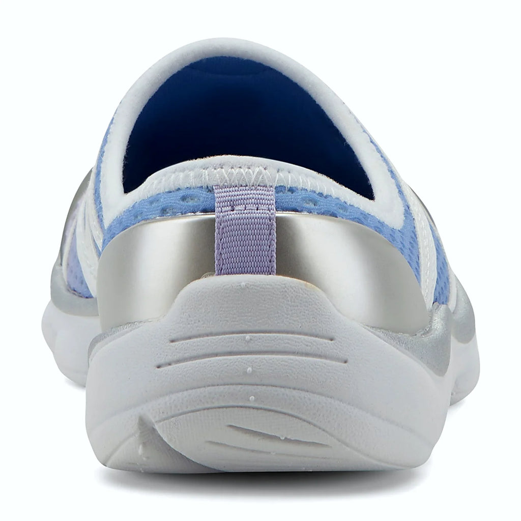 Shock-absorbing outsole under a sport clog