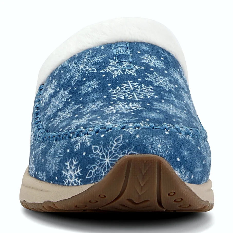 Rocker shape visible along the sole of a clog