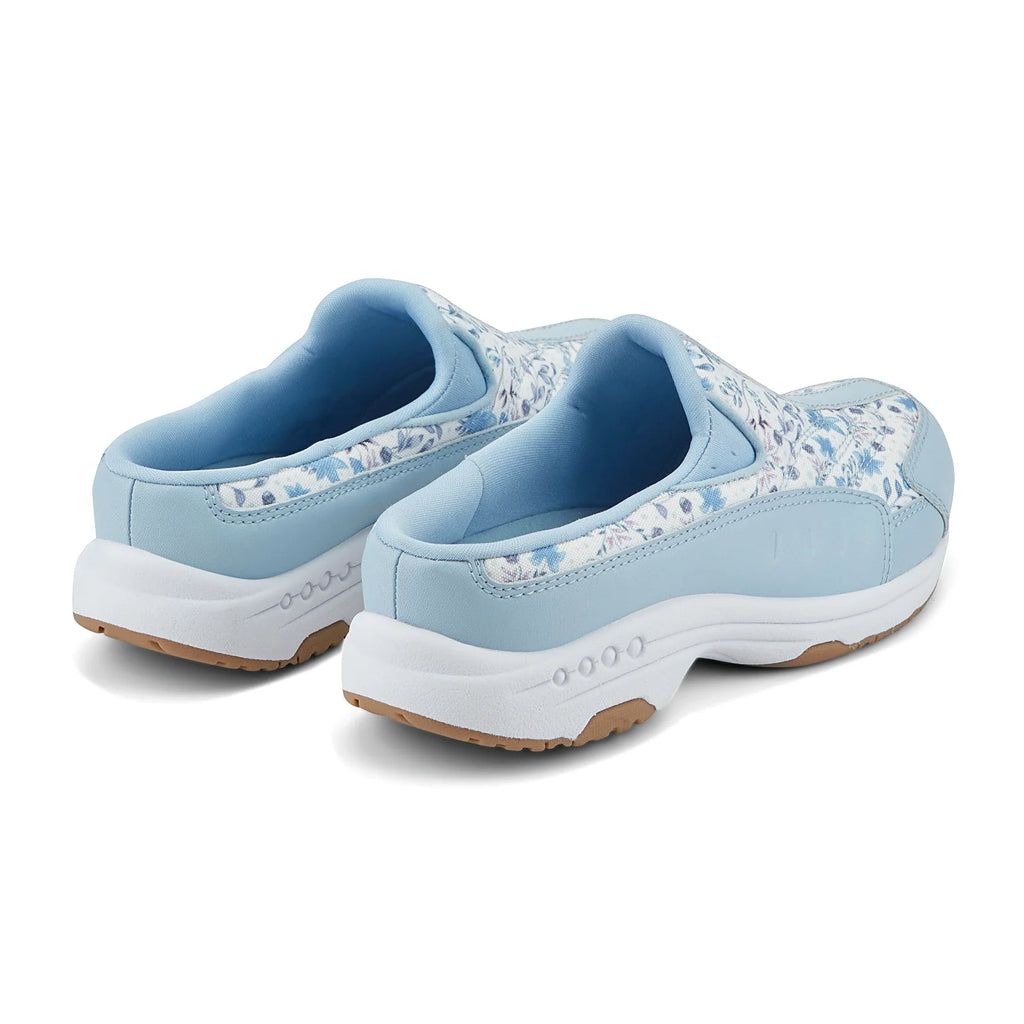 Durable rubber outsole on a slip-on clog