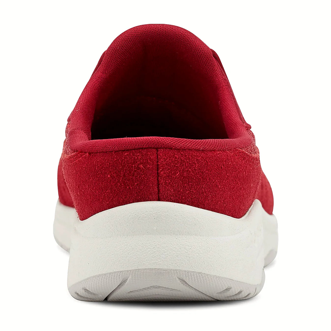 Durable rubber outsole on a slip-on clog